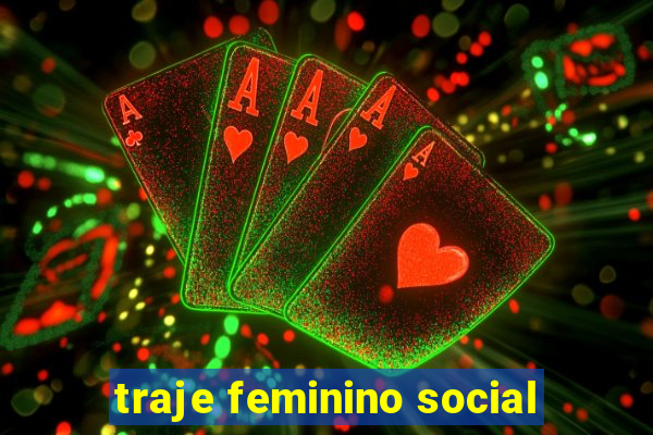 traje feminino social